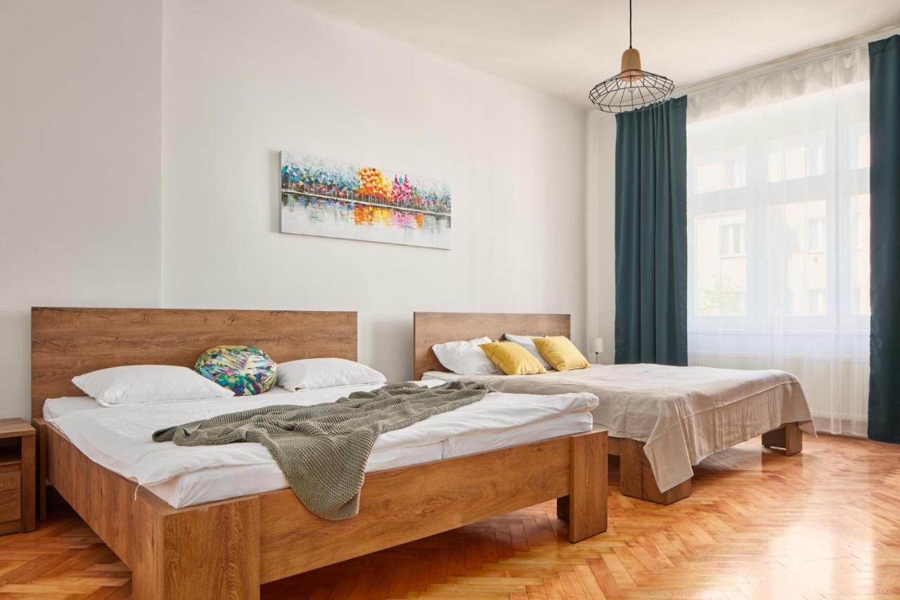 Prague Days - Spacious 3Bdr Apartment - Trendy Neighbourhood 外观 照片